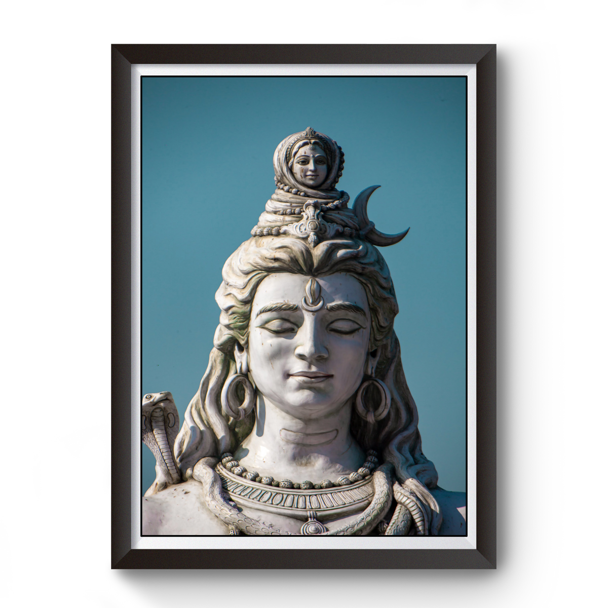 Har Ki Pauri Mahadev Wooden Photo Frame