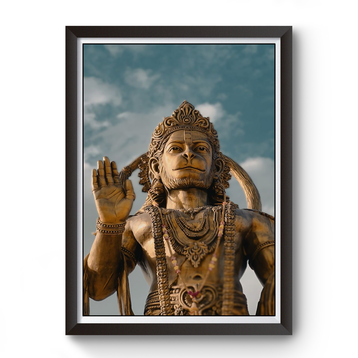 Sarangpur Hanuman Dada wooden photo frame