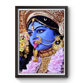 Maa Kali Black Wooden Photo frame