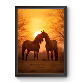 Vastu Horse Picture Photo Frame For Office And Home Decor