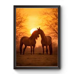 Vastu Horse Picture Photo Frame For Office And Home Decor