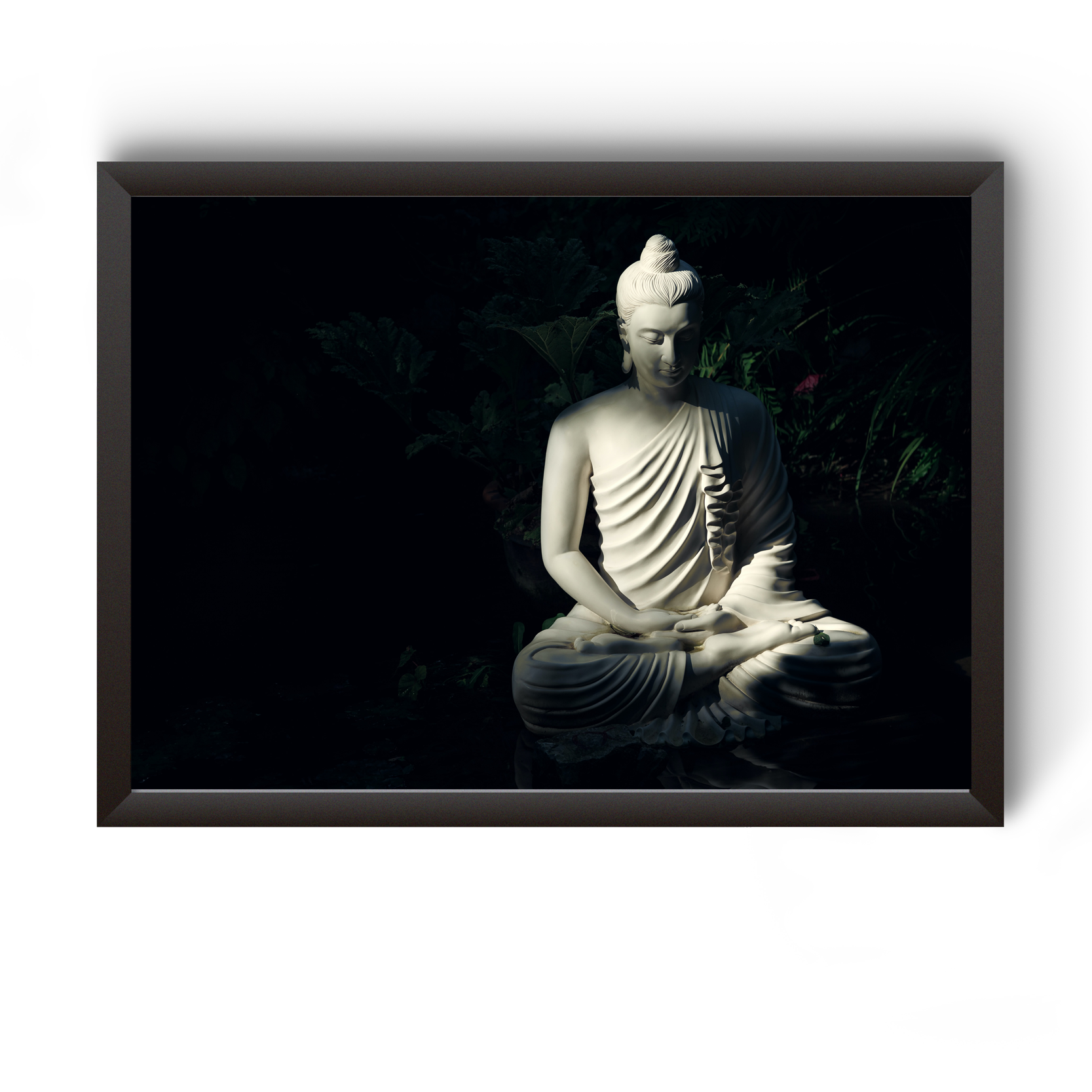 Lord Buddha Vastu Photo Frame For Office And Home Decor