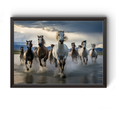 Vastu Horse Picture Photo Frame For Office And Home Decor