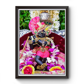 Pyaro Radha Raman Thakurji Wooden Photo Frame