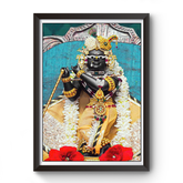 Pyaro Radha Raman Thakurji Wooden Photo Frame