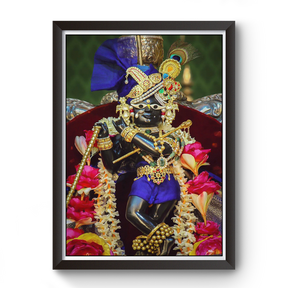 Pyaro Radha Raman Thakurji Wooden Photo Frame