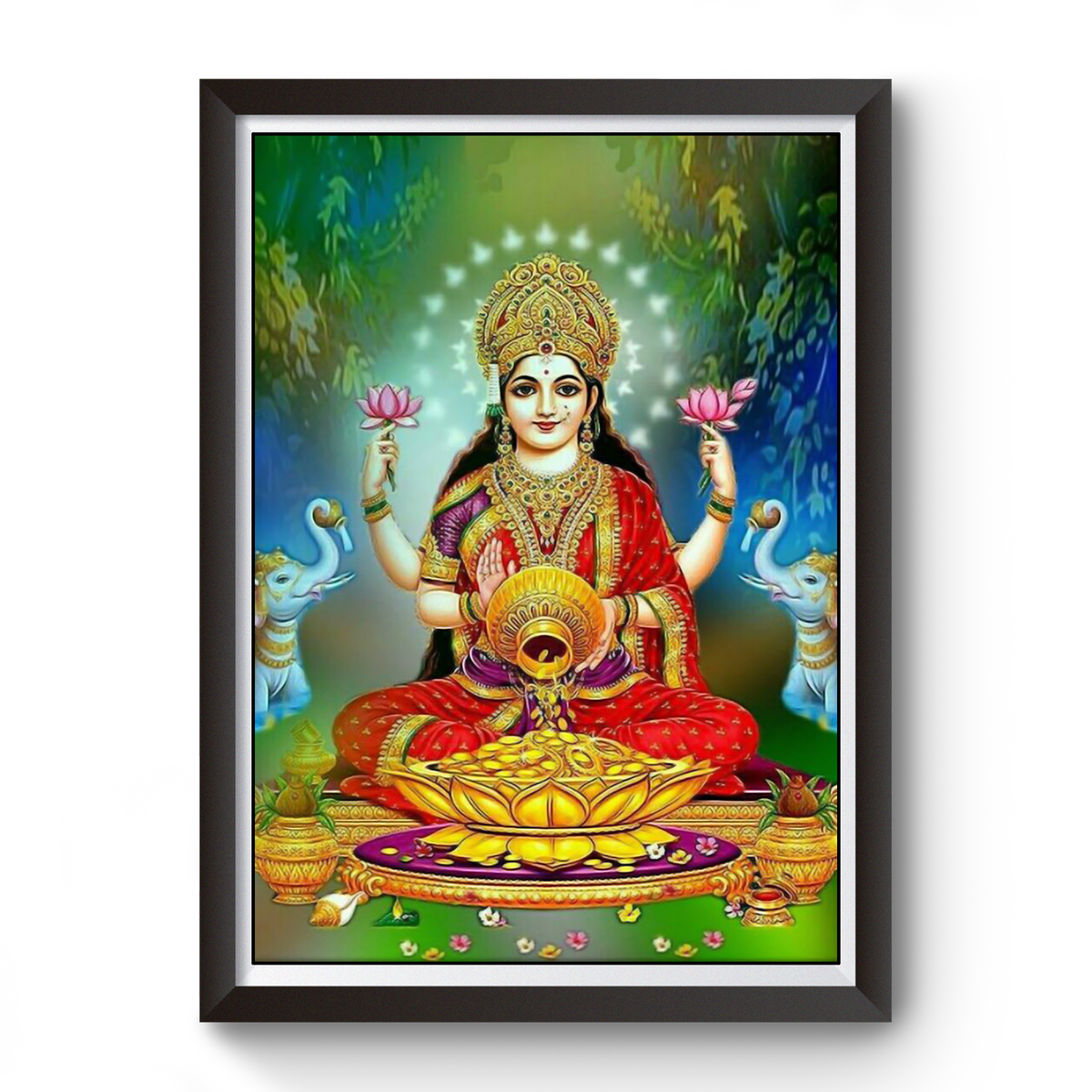 Maa Laxmi Divine photo Frame