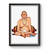 Shri Swami Samarth Wooden Photo Frame