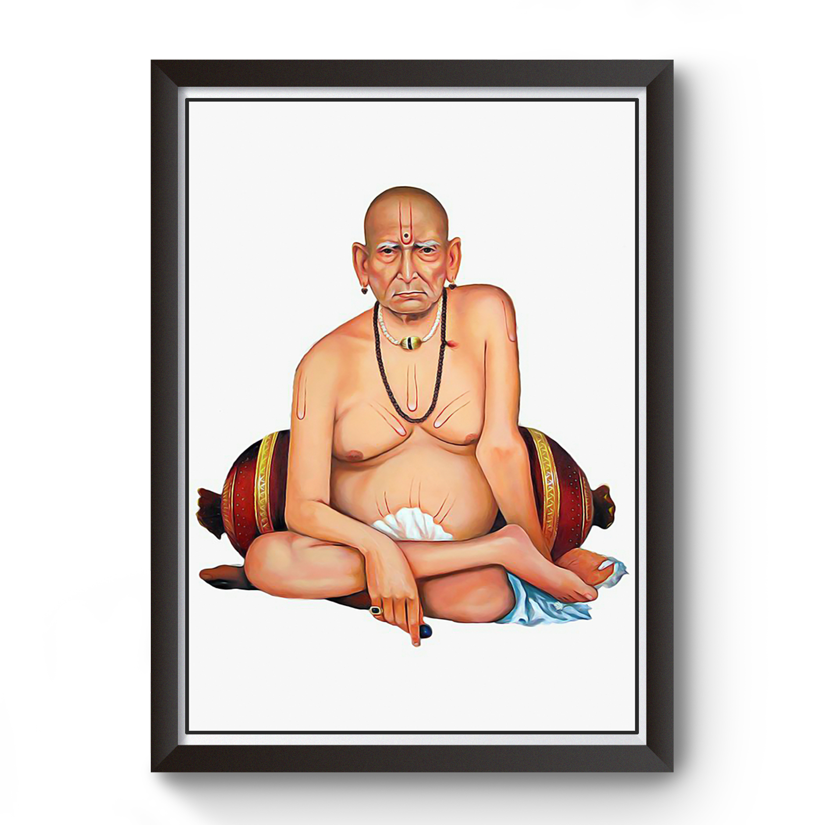 Shri Swami Samarth Wooden Photo Frame