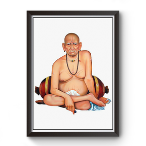 Shri Swami Samarth Wooden Photo Frame