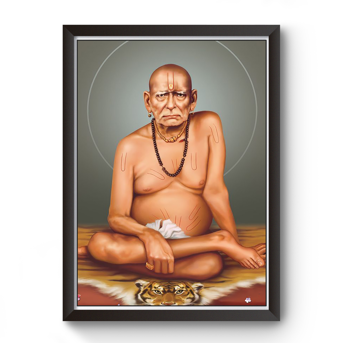 Shri Swami Samarth wooden Photo Frame