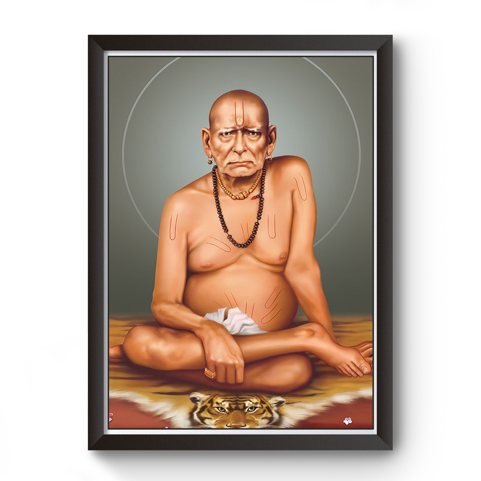 Shri Swami Samarth wooden Photo Frame