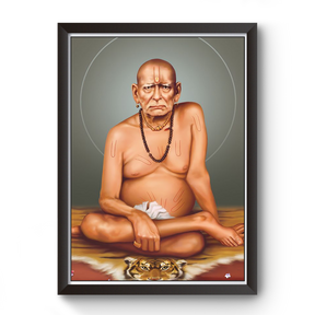 Shri Swami Samarth wooden Photo Frame