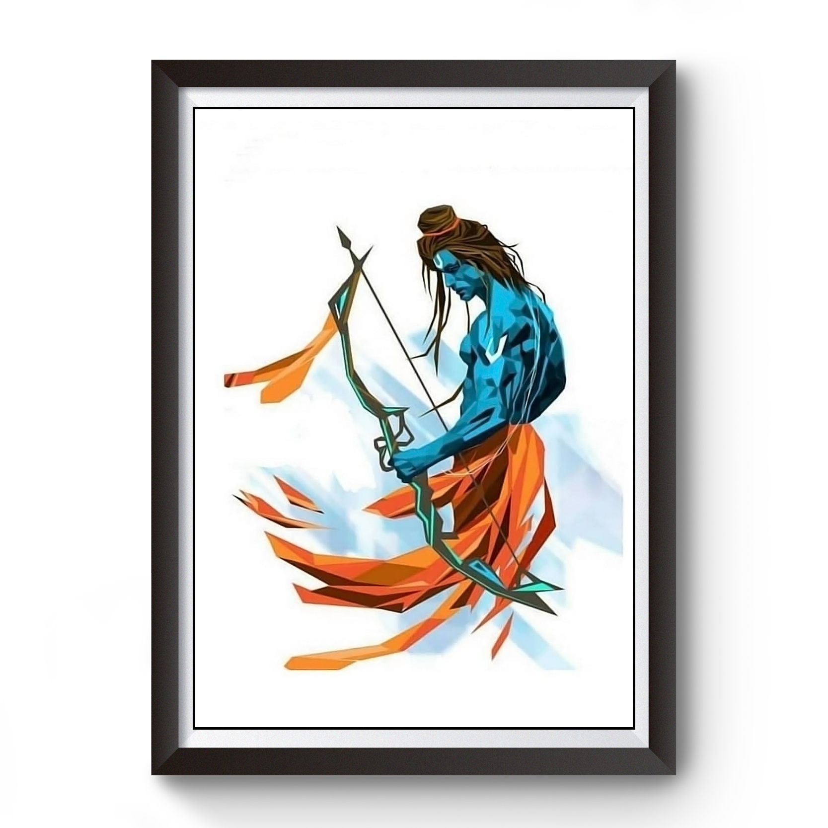 Shri Ram Artistic Wooden Photo Frame