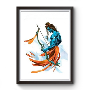 Shri Ram Artistic Wooden Photo Frame