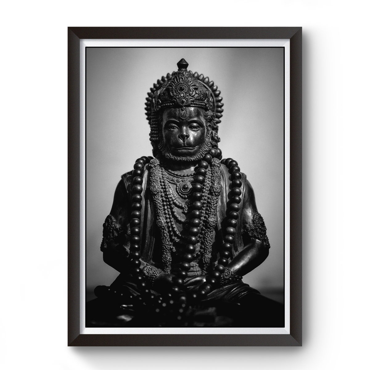 Hanuman Dada wooden photo frame