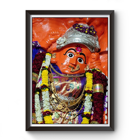 Aai Saptashrungi Mata Vani Gad Wooden Photo Frame divine-frames