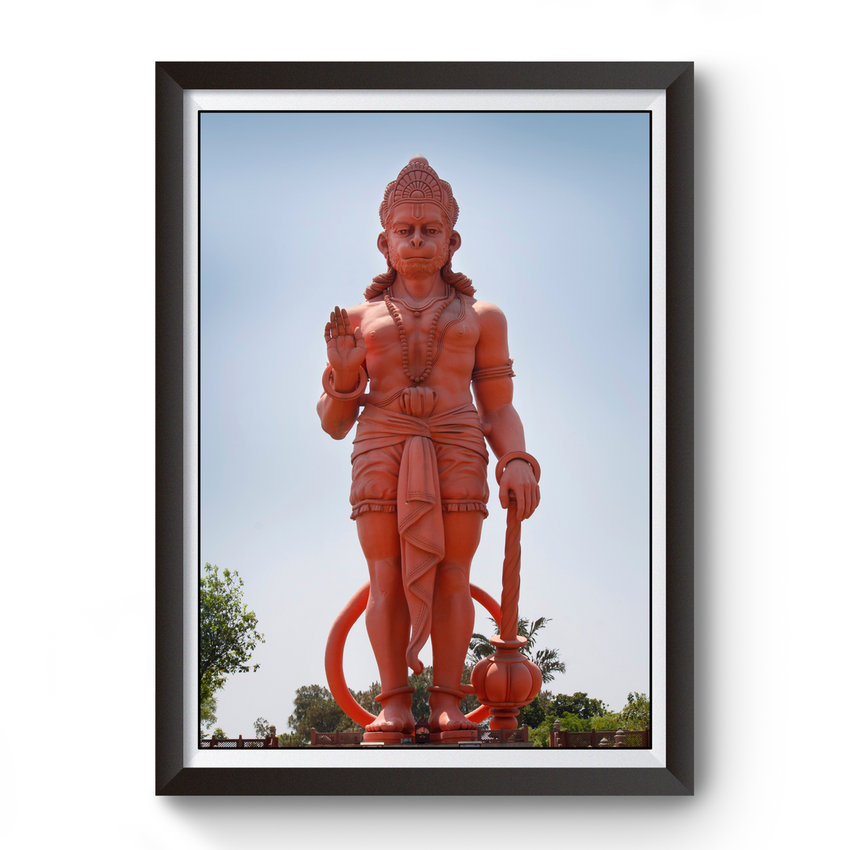 Anjani Putra Hanuman Wooden photo frame divine-frames