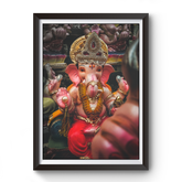 Ganpati Bappa Wooden Photo Frame divine-frames