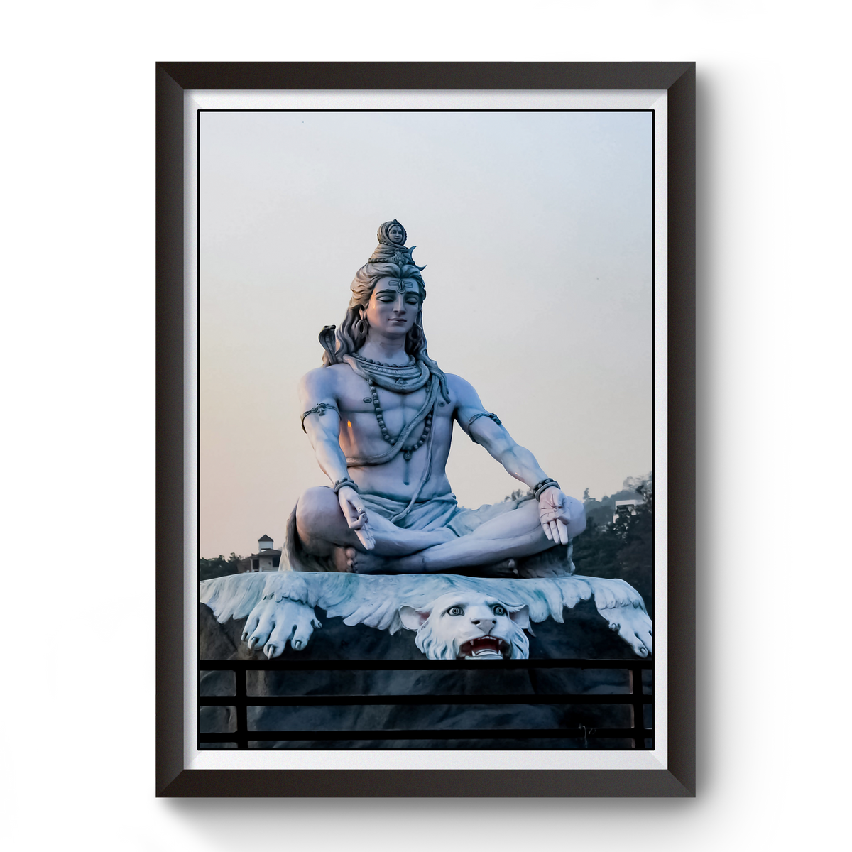 Har Ki Pauri Mahadev Wooden Photo Frame divine-frames