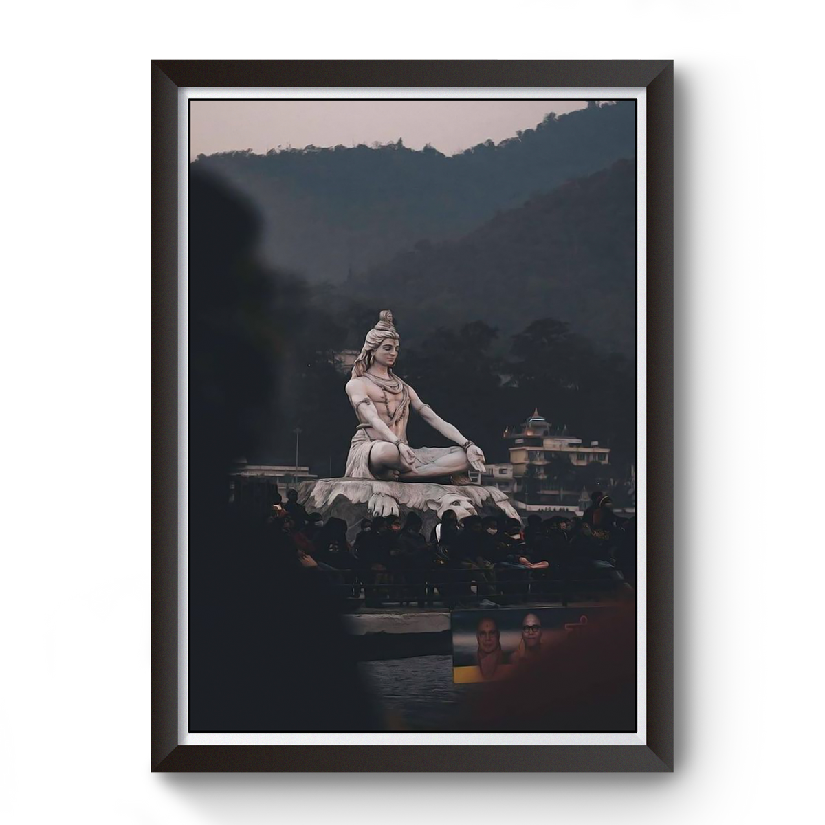 Har Ki Pauri Mahadev Wooden Photo Frame divine-frames