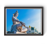 Haridwar Lord Mahadev Wooden Photo Frame divine-frames