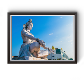 Haridwar Lord Mahadev Wooden Photo Frame divine-frames