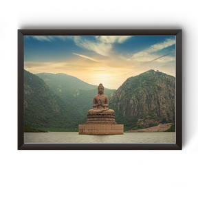 Lord Buddha Vastu Photo Frame For Office And Home Decor divine-frames