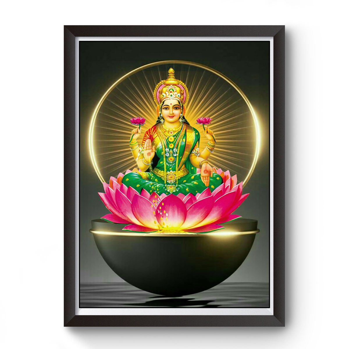 Maa Laxmi Divine photo Frame divine-frames