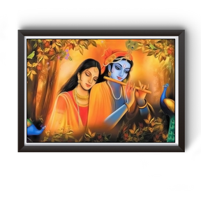 Shree Radhe Krishna Photo Frame divine-frames