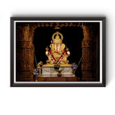 Shri Dagadu Sheth Halwai Ganpati Bappa Black Photot Frame divine-frames