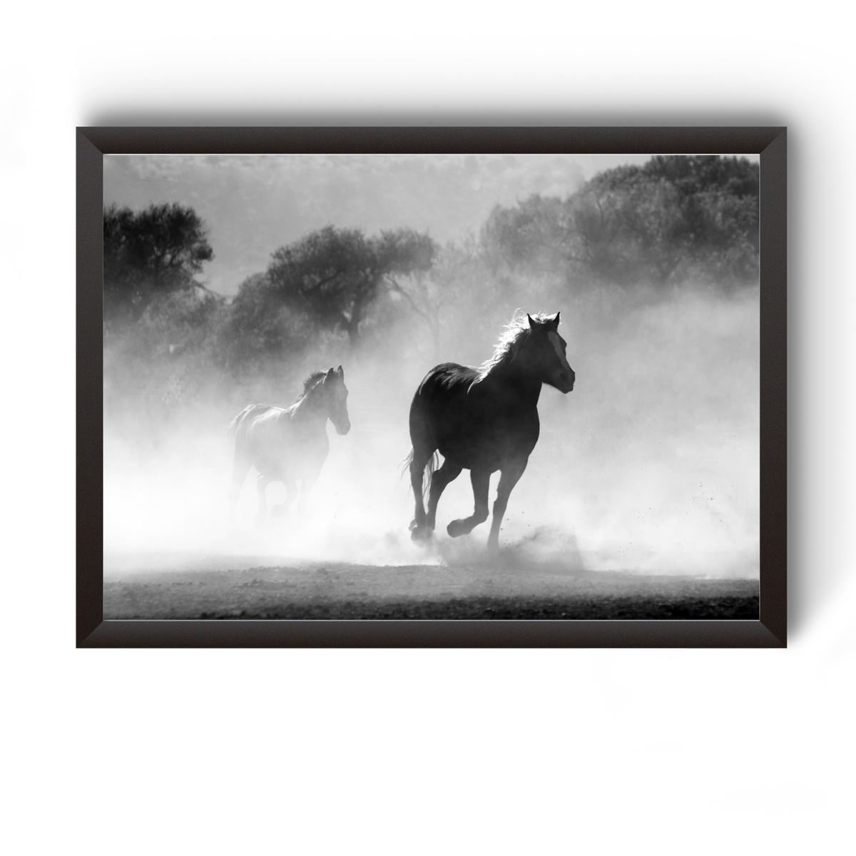 Vastu Horse Picture Photo Frame For Office And Home Decor divine-frames