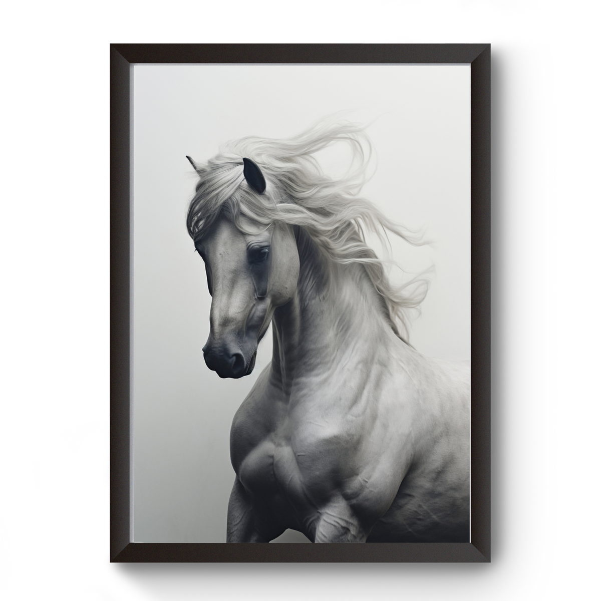 Vastu Horse Picture Photo Frame For Office And Home Decor divine-frames