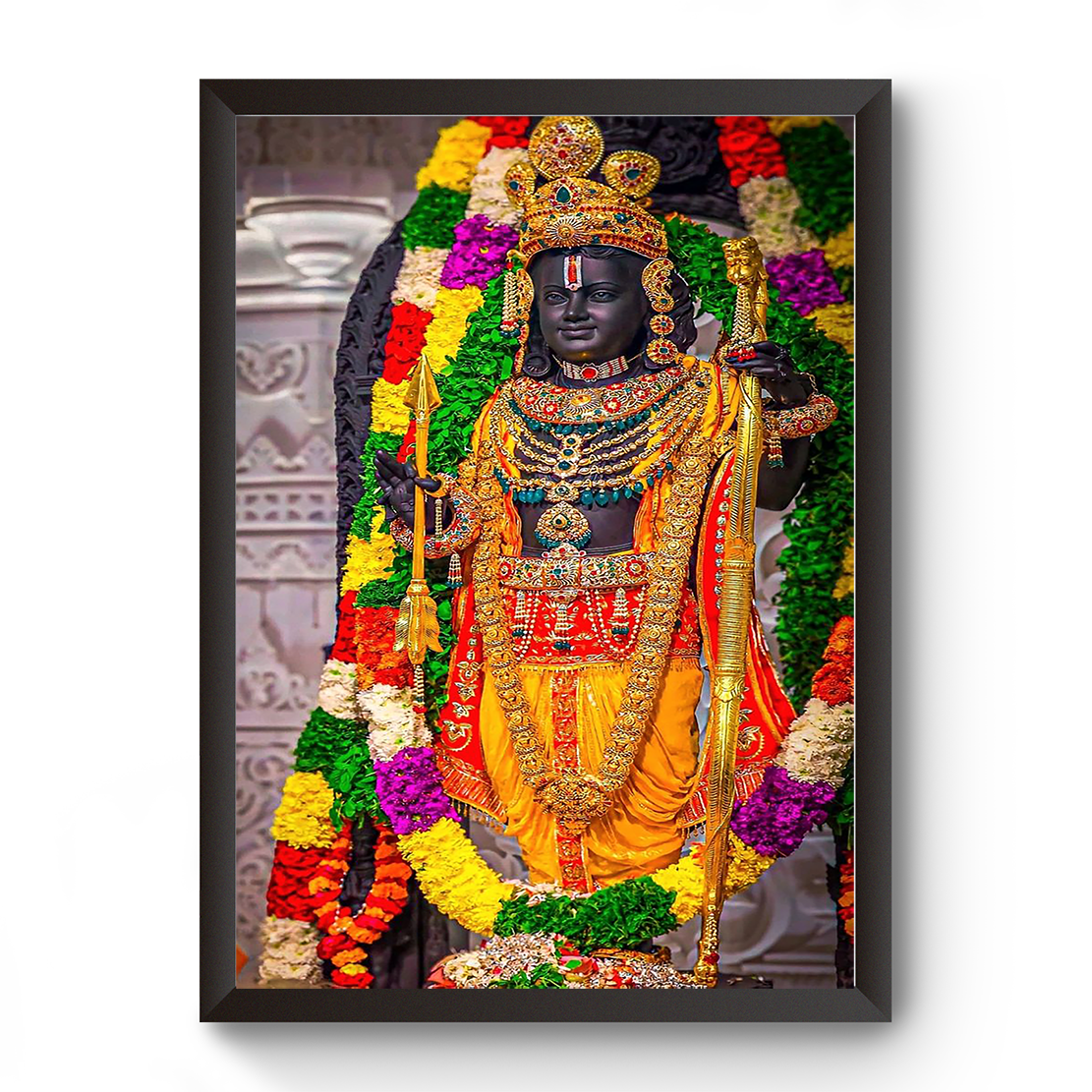 Ram Lalla High Quality Premium Wooden Photo Frame