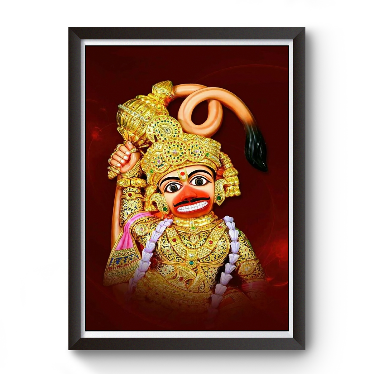 sarangpur kasthbhanjan hanuman dada photo frame divine-frames