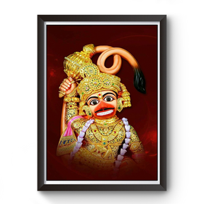 sarangpur kasthbhanjan hanuman dada photo frame divine-frames